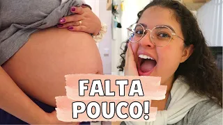 DIÁRIO DA GRAVIDEZ - DE 27 A 32 SEMANAS! 🤰🏻 | Bebê com Percentil 90, Contrações, Meu Peso e mais..