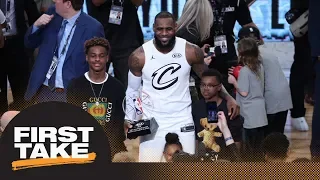 LeBron James regrets giving son his name due to pressure: Should he? | First Take | ESPN