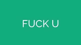 How To Say Fuck U In Spanish