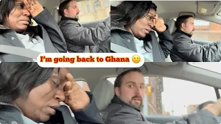 I WANT TO GO BACK TO GHANA 🇬🇭 (MY AMERICAN HUSBAND’S REACTION)