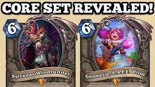 New CORE SET fully REVEALED! No more NOURISH! Brand NEW CARDS! Death Knight REWORK! Tons of BUFFS!