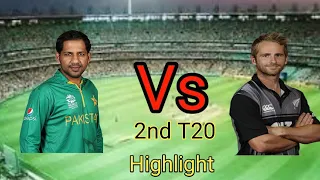 Pakistan Vs New Zealand 2nd T20 Highlight 2018 by Top Sports News