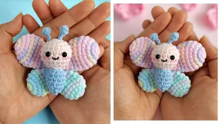 Butterfly Crochet Free Pattern - Amigurumi Butterfly Pattern Free
