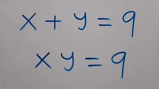 A Nice Math Olympiad Algebra Problem | Find the Values of (X, Y)