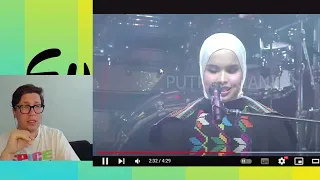 PUTRI ARIANI - DESSERT ROSE (LIVE PERFORM) STING COVER #reaction #putriariani #reactionvideo