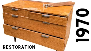 Mid Century Drawers Restoration