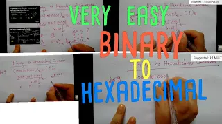 binary to hex