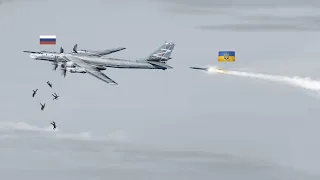Scary moment! Russia loses another Strategic heavy bomber Tupolev Tu-95 and several soldiers.