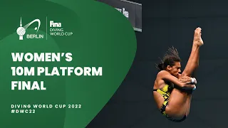 LIVE | #Diving WORLD CUP 2022 | Berlin | FINAL | 10m Platform | Women
