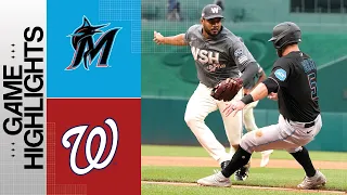 Marlins vs. Nationals Game Highlights (6/16/23) | MLB Highlights