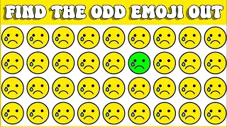 HOW GOOD ARE YOUR EYES #199 | Find The Odd Emoji Out | Emoji Puzzle Quiz