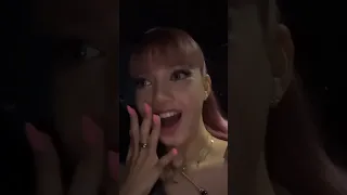 LISA react to 'MONEY' on radio