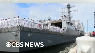 Missiles fired toward Navy's USS Mason from Yemen