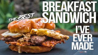 The Best Breakfast Sandwich I've Ever Made | SAM THE COOKING GUY 4K