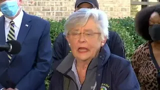 Kay Ivey Burps During News Conference