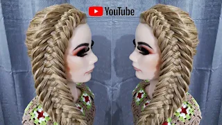 Trenza de 5 lateral | Trenzas fáciles | La reina de las trenzas