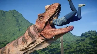 I Made A Walk-In Dinosaur Exhibit in Jurassic World Evolution