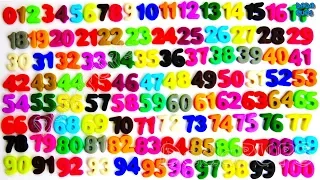 Learn To Count 0 to 100|Play Doh Numbers 1-100|Teach Numbers 1 to 100|Number to 100 COMPILATION