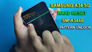 SAMSUNG A34 5G HARD RESET | A346E FACTORY DATA RESET | 2024 Forgot Your Android Passcode? Easily |