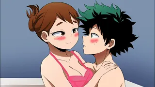 Deku Kisses Uraraka In Front of the Entire Class!! My Hero Academia Comic Dub...