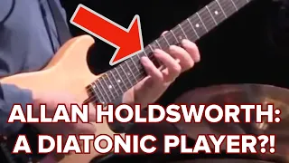 He learned every Holdsworth solo! Here's what he learned...