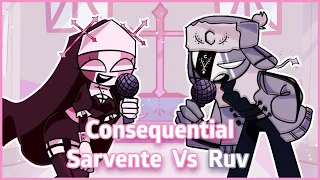 Friday Night Funkin - Consequential but it's "Sarvente Vs Ruv"