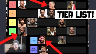 UFC Tier List - Who Is The Best Striker?