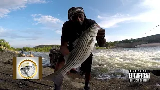 The PK Puzzle ...  Fishing For  Striped Bass At Possum Kingdom Lake Spillway / Dam !