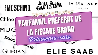 Parfumul preferat de la fiecare brand | Recomandări de primăvară/vară 💐🌷💕