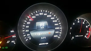 2014 E63 amg 4matic stage 2 100~300km acceleration.
