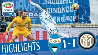 Spal - Inter 1-1 - Highlights - Giornata 22 - Serie A TIM 2017/18