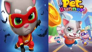 TOM HERO DASH VS PET RUNNER😜😂😎Gameplay and Walkthroughs: Android and iOS Games