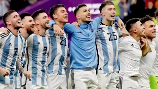 Messi and Argentina team Crazy Celebration after defeating Croatia | World Cup Qatar | Argentina