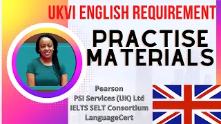 English Test for Skilled Worker Visa - Practice Materials Available