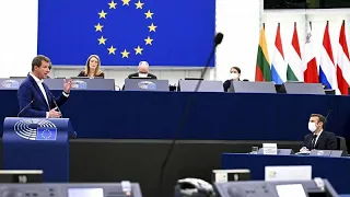 Macron devant le Parlement européen : qu'en pensent les députés ?