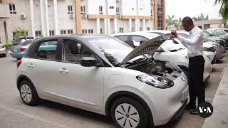 Nigerian company creates taxi system fueled by electric vehicles