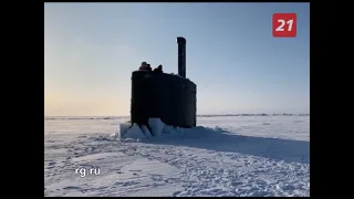 Атомная субмарина США всплыла в Арктике