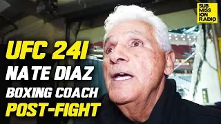 UFC 241: Nate Diaz's Coach Reacts to Win Over Pettis, Jorge Masvidal Fight