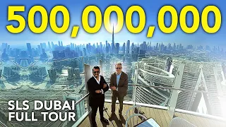 EXCLUSIVE TOUR INSIDE THE SLS DUBAI, ONE OF THE TALLEST HOTELS IN THE WORLD! - PROPERTY VLOG #55