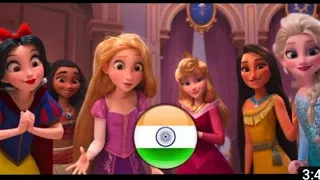 Vanellope Meets the Disney Princesses (Hindi)