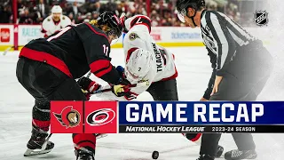 Senators @ Hurricanes 10/11 | NHL Highlights 2023