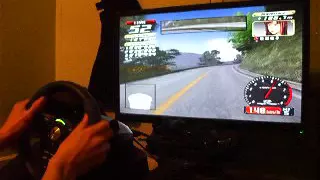 Initial D: Special Stage - Vs. Kyoko Iwase (Akagi Uphill) - Logitech Driving Force