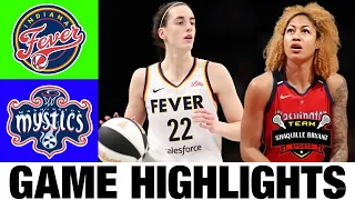 Indiana Fever vs Washington Mystics FULL GAME Highlights | Women's Basketball | 2024 WNBA