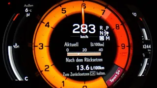 Tachovideo Lexus LC 500 Cabriolet AT10 (Z10) 0-100 kmh kph 0-60 mph Beschleunigung Acceleration