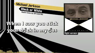 Michael Jackson - Black or White ♂Right version♂ Gachi Remix
