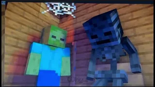 Poor SKELLY /minecraft monster school animation /by franticmixes87