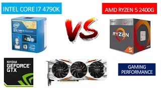 i7 4790k vs Ryzen 5 2400G - GTX 1080 TI 11GB - Benchmarks Comparison