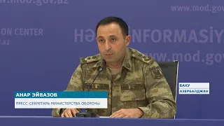 Попытки противника атаковать позиции Национальной армии Азербайджана пресечены