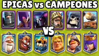 EPICS vs CHAMPIONS | QUALITIES OLYMPICS | clash royale