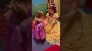 Meeting Belle! at Disneyland Paris Princess Pavilion